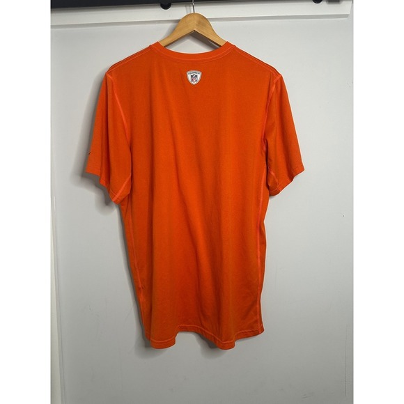 Nike NFL Denver Broncos Dri-FIT Training T-Shirt Mens Large Orange - Picture 4 of 4